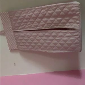 Pink diaper bag